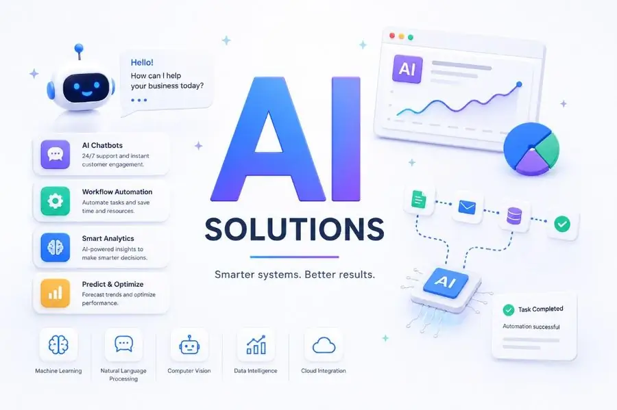 AI chatbots, automation, and intelligent tools
